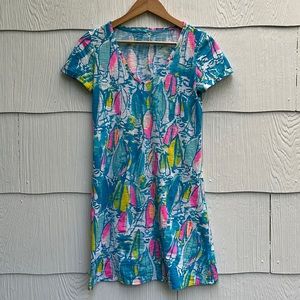 Lilly Pulitzer Beach and Bae Jessica Knit Pullover Dress - Size XS